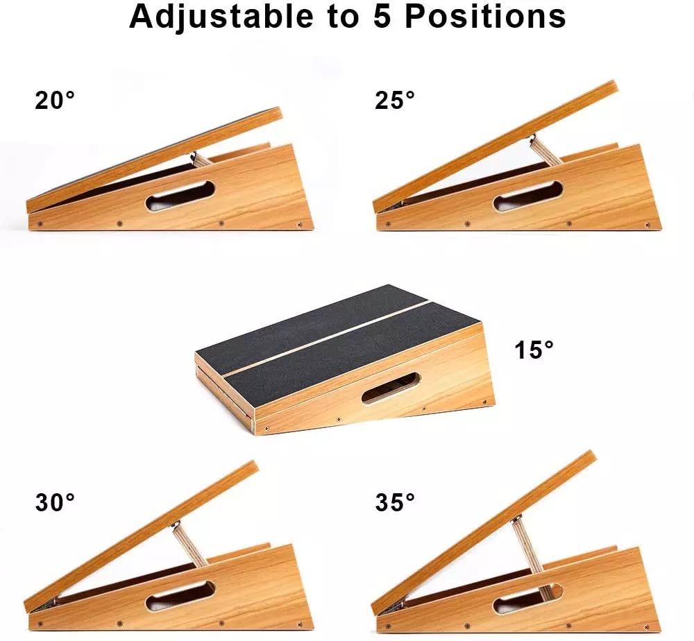 Wood slant adjust board